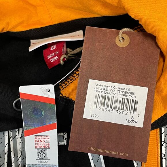 Tennessee Volunteers Mitchell & Ness Fleece Hoodie - Picture 4 of 4